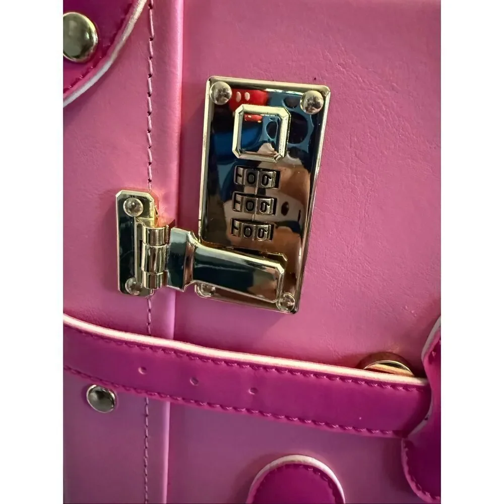 Disney Parks Bibbidi Bobbidi Boutique Disney Fantasy Cruise Ship Luggage Pink OS